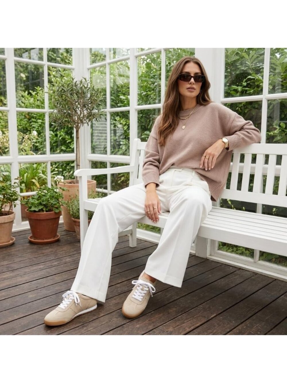 Women's Biscuit Genuine Leather Suede Sneakers Lightweight Everyday Casual - Picture 6 of 6